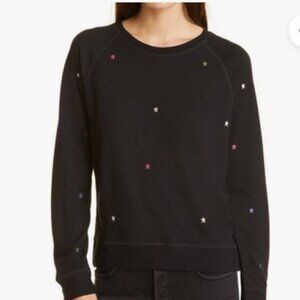 Rails Knit  Ramona Pullover Sweater with Embroidered Star Detail